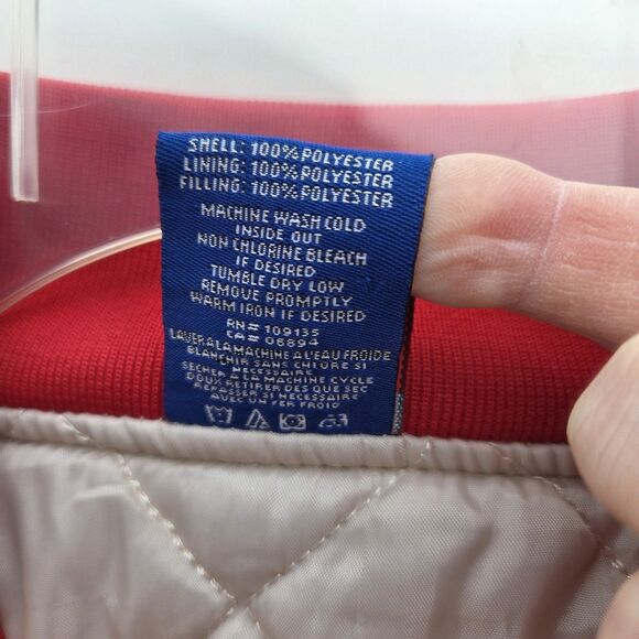 NBA Ultra Game Chicago Bulls Men's Bomber Jacket Size XL Ultra Game Authentic - Picture 7 of 16